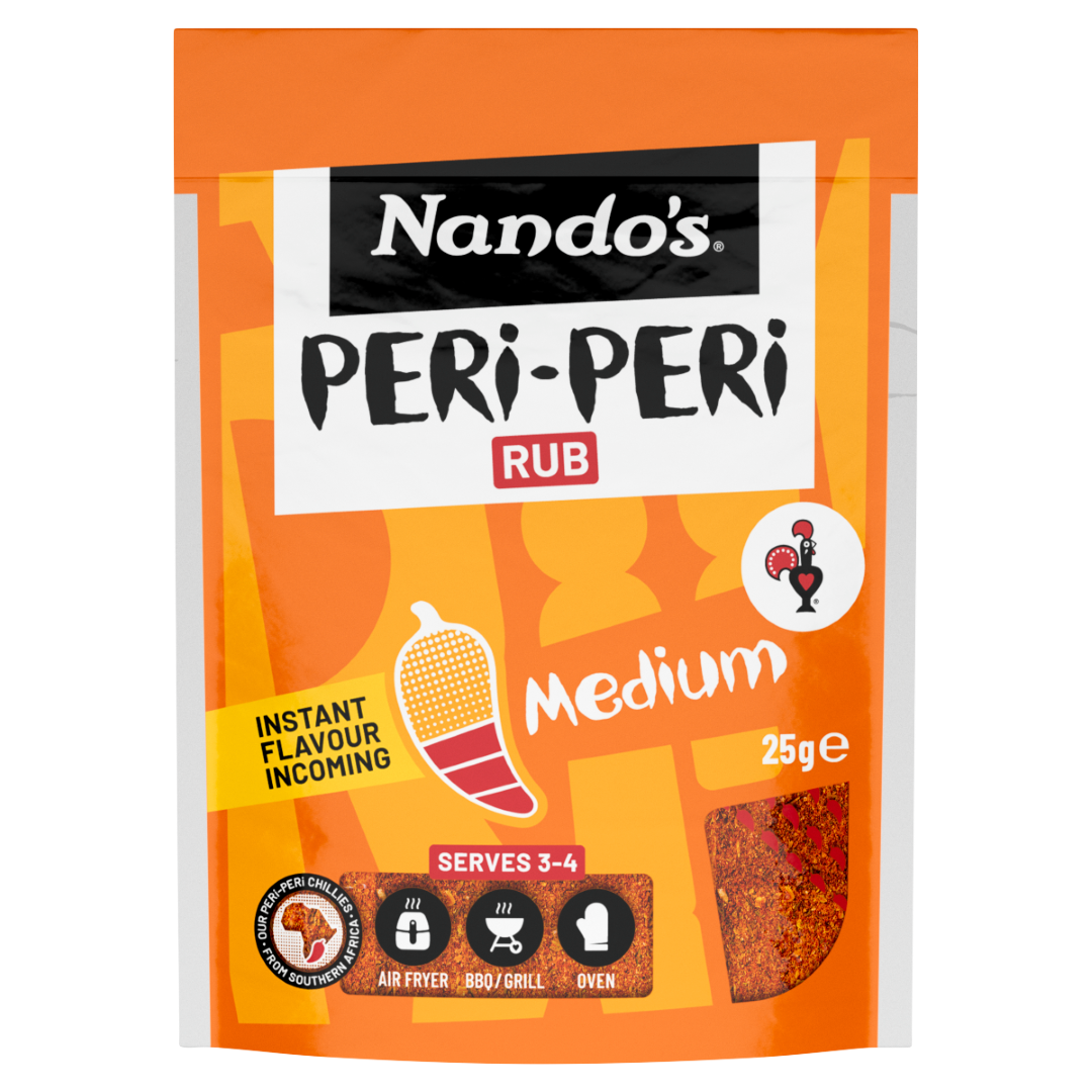 NANDOS PERI PERI RUB MEDIUM 25G